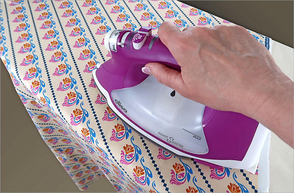 Pressing + Ironing for the Best Finish