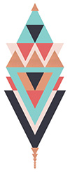Mountain Sunrise Embroidery Design